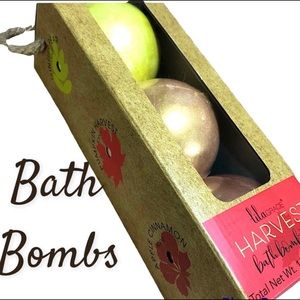 Lila Grace Home Bath Bomb Harvest Trio-3 Pack New